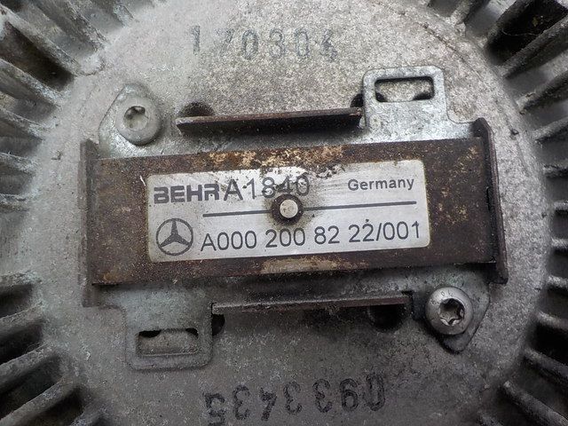 0002007422 MERCEDES Термомуфта, № XF89898, фото 4