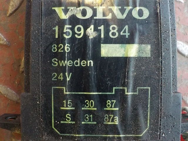 1594184 VOLVO Реле силовое, № XF180106, фото 4