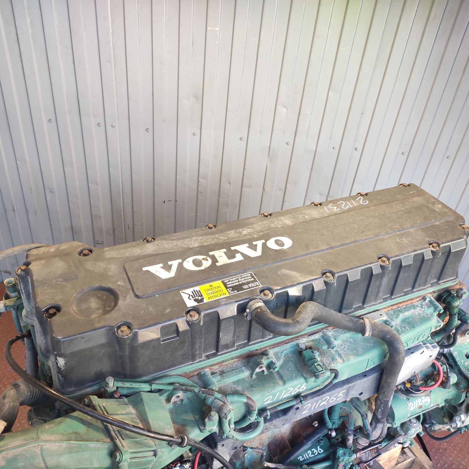 1639652 VOLVO Двигатель, D12D, 420 hp, Euro3, № XF211227, фото 9