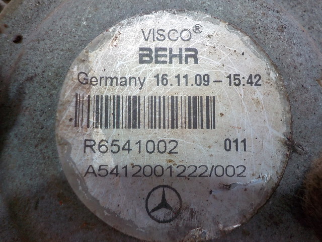 5412001222 MERCEDES Термомуфта, № XF287130, фото 4