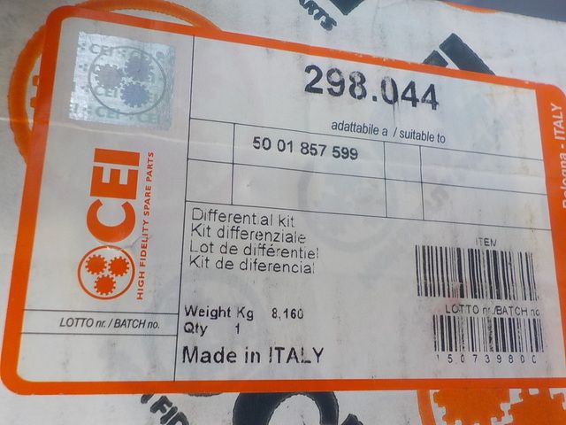 298044 CEI Ремкомплект, фото 3
