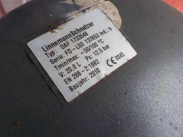 1733546 DAF Ресивер воздушный, № XF302856, фото 4