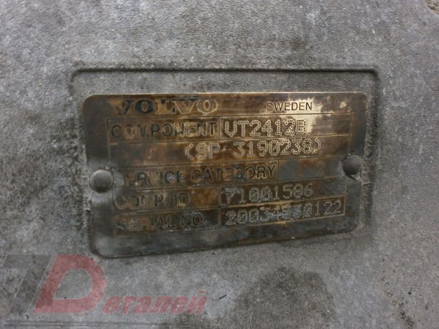 3190238 VOLVO АКПП, VT2412B, Без ретардера, № XF18458, фото 5