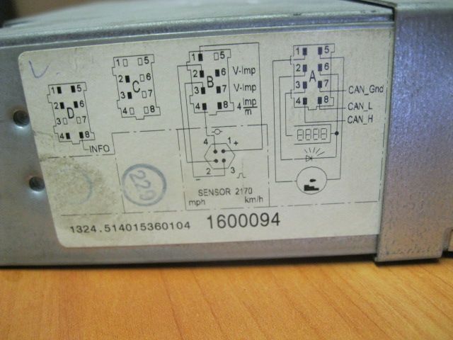 1600094 DAF Тахограф, № XF5149, фото 3