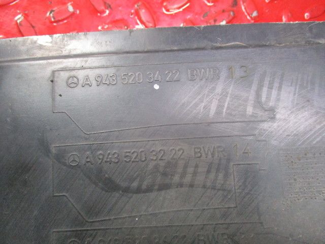 9435203422 MERCEDES Шумоизоляция двигателя, № XF281250, фото 4