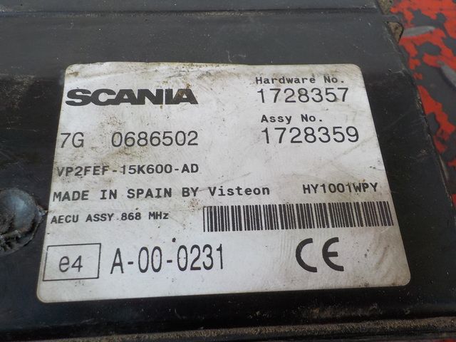 1728357 SCANIA Блок электронный, № XF197290, фото 3