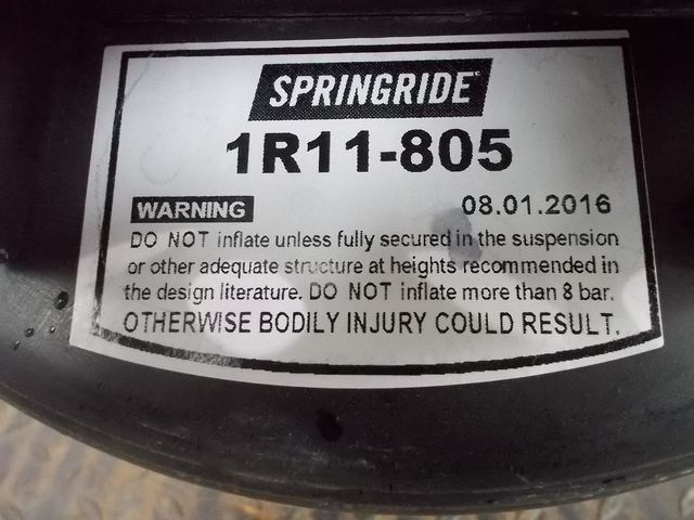 1R11805 GOODYEAR Пневмоподушка, фото 6