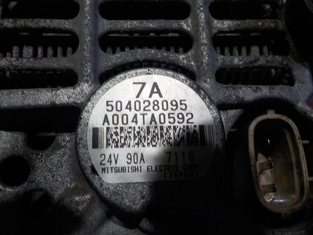 504114396 IVECO Генератор, № XF50329, фото 6