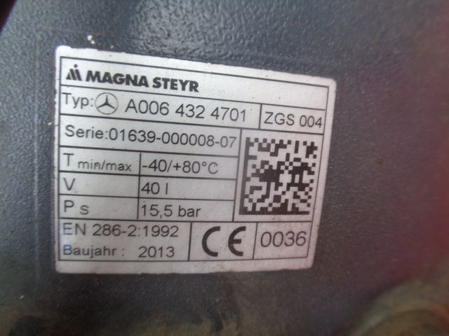 0064324701 MERCEDES Ресивер воздушный, № XF280083, фото 4