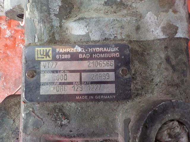1291227 DAF Насос ГУР, № XF91743, фото 5