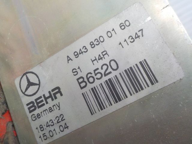 0018308458 MERCEDES Испаритель кондиционера, № XF149084, фото 2