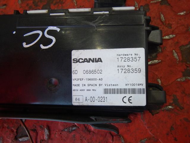 1728359 SCANIA Блок электронный, № XF380968, фото 6