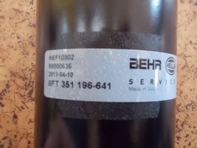 8FT351196641 HELLA Осушитель кондиционера, фото 3