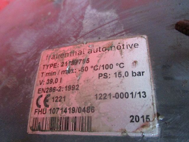 21187795 VOLVO Ресивер воздушный, № XF309239, фото 6