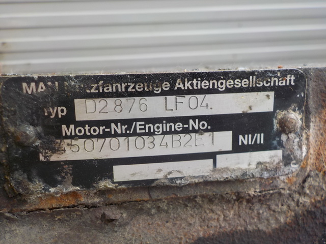 MAN Двигатель, D2876, LF12, 480 hp, Euro3, № XF128149, фото 4