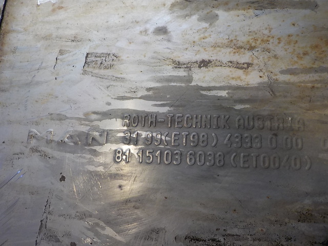 81151036038 MAN Глушитель основной, № XF237249, фото 7