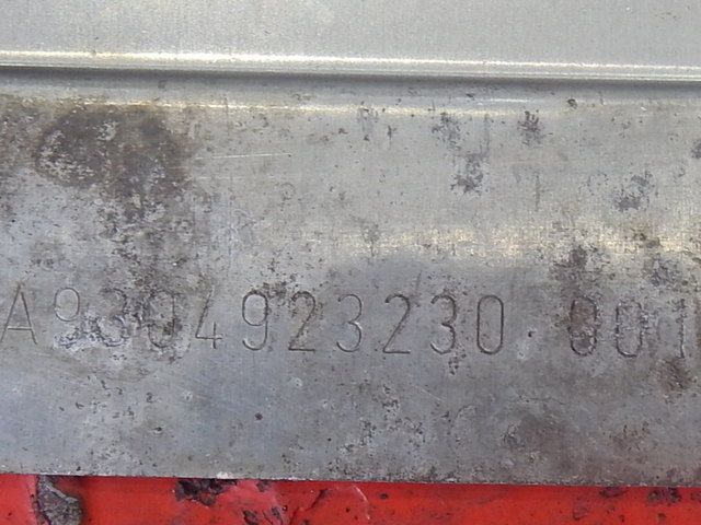 9304923230 MERCEDES Защита глушителя, № XF396893, фото 5