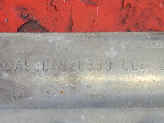 9304920330 MERCEDES Защита глушителя, № XF396894, фото 4