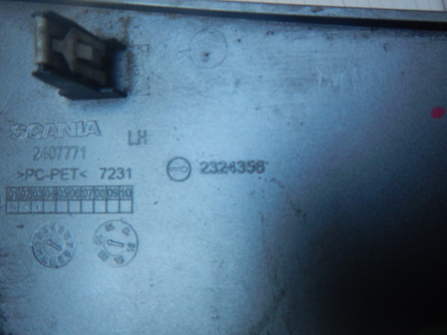 2324356 SCANIA Накладка решетки радиатора левая, № XF393403, фото 4