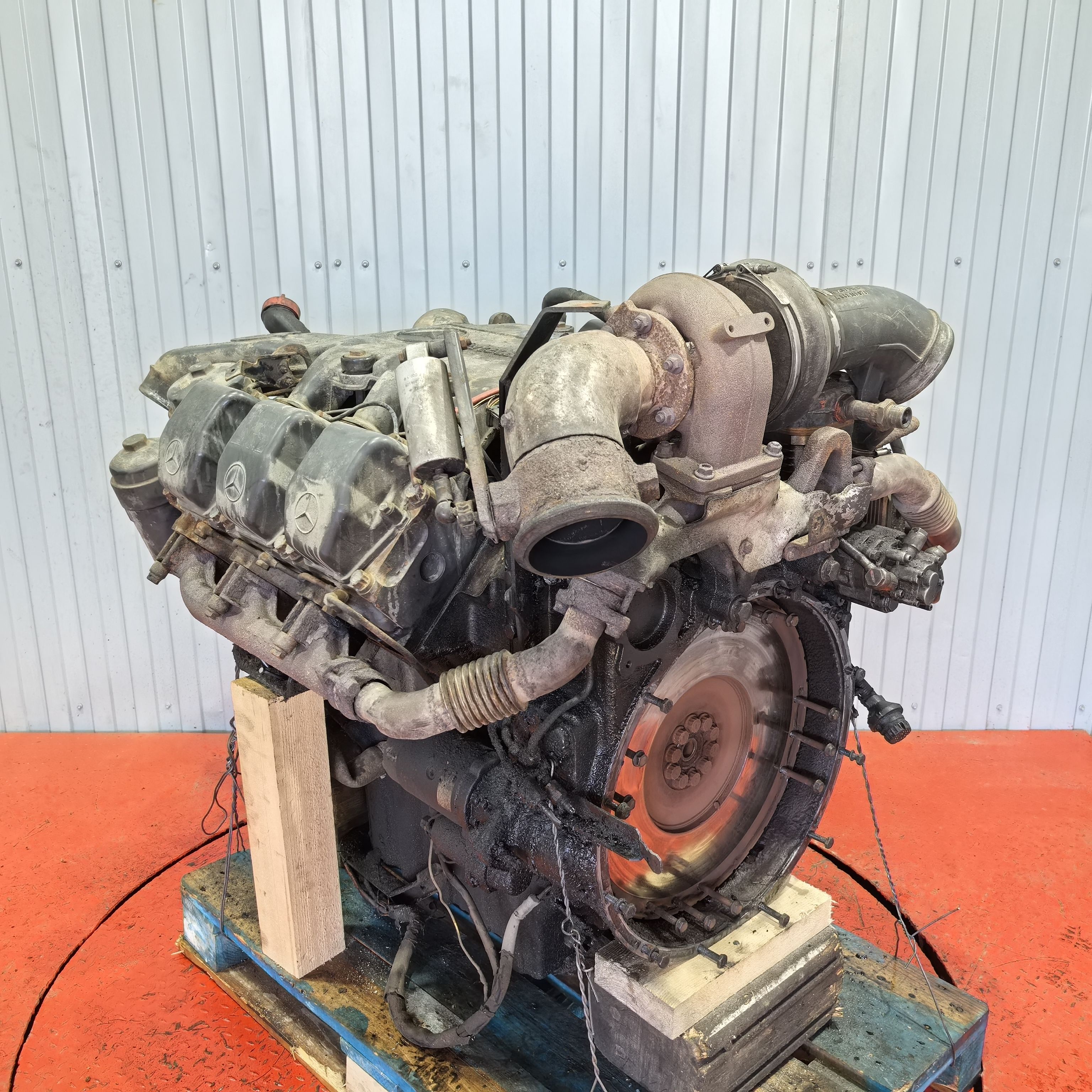 MERCEDES Двигатель, OM501, LA541.923, № XF432093, фото 3