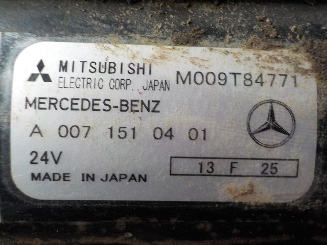 0071510201 MERCEDES Стартер, № XF204237, фото 3