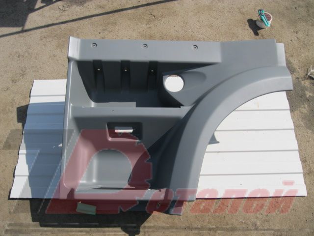 DXF110L ITP Корпус подножки верхний левый, фото 1