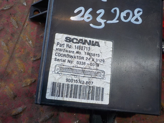 1498713 SCANIA Блок электронный, № XF263208, фото 4