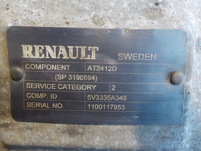 RENAULT АКПП, AT2412D, Без ретардера, № XF150847, фото 9