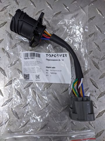 T06707001 TOPCOVER Переходник фары, фото 1