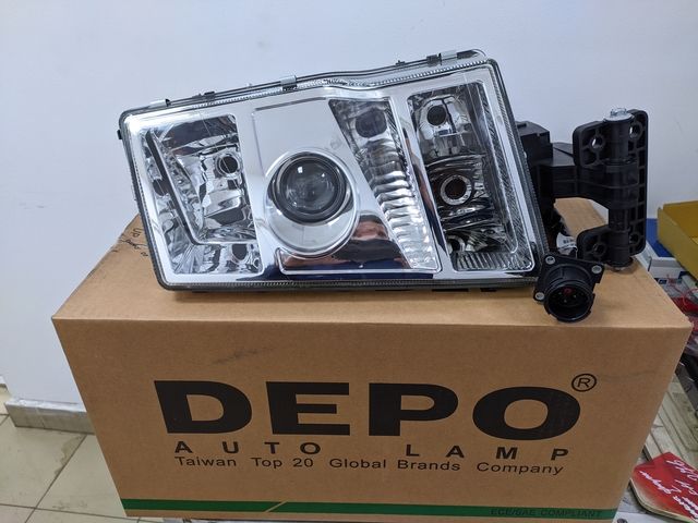 7731125LLDE DEPO Фара левая, фото 2