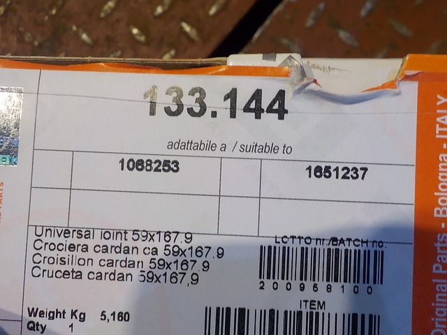 133144 CEI Крестовина кардана, фото 4