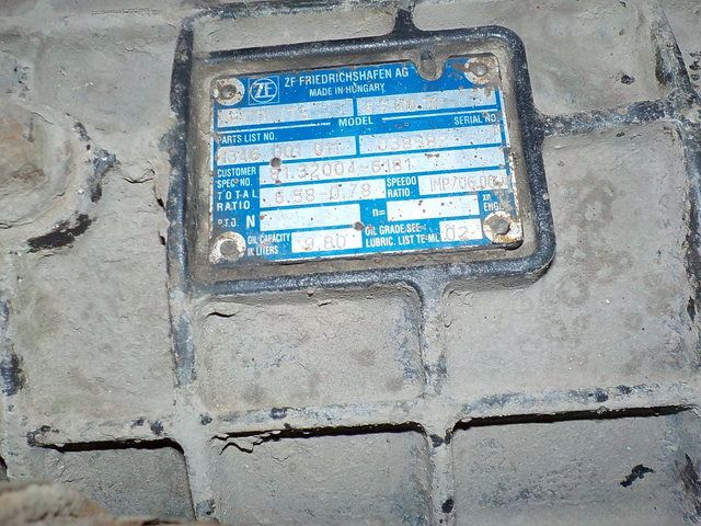 81320046181 MAN КПП, 6S800, Без ретардера, МКПП, № XF53103, фото 5