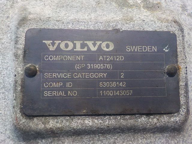 VOLVO АКПП, AT2412D, Без ретардера, № XF155826, фото 6