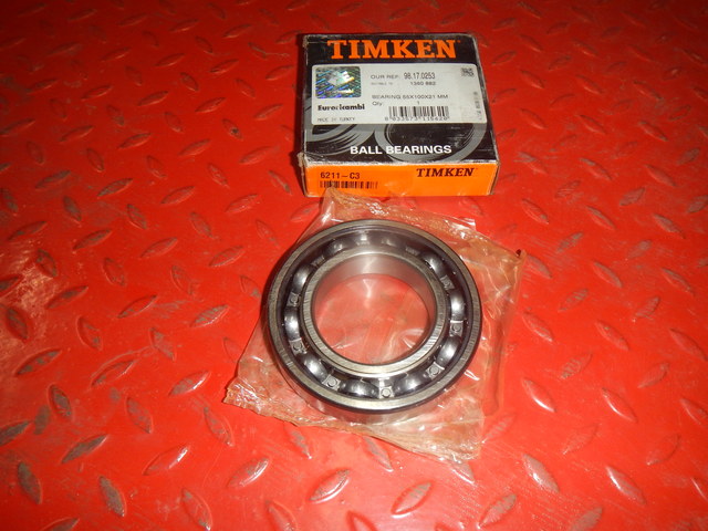 6211C3 TIMKEN Подшипник редуктора, фото 1