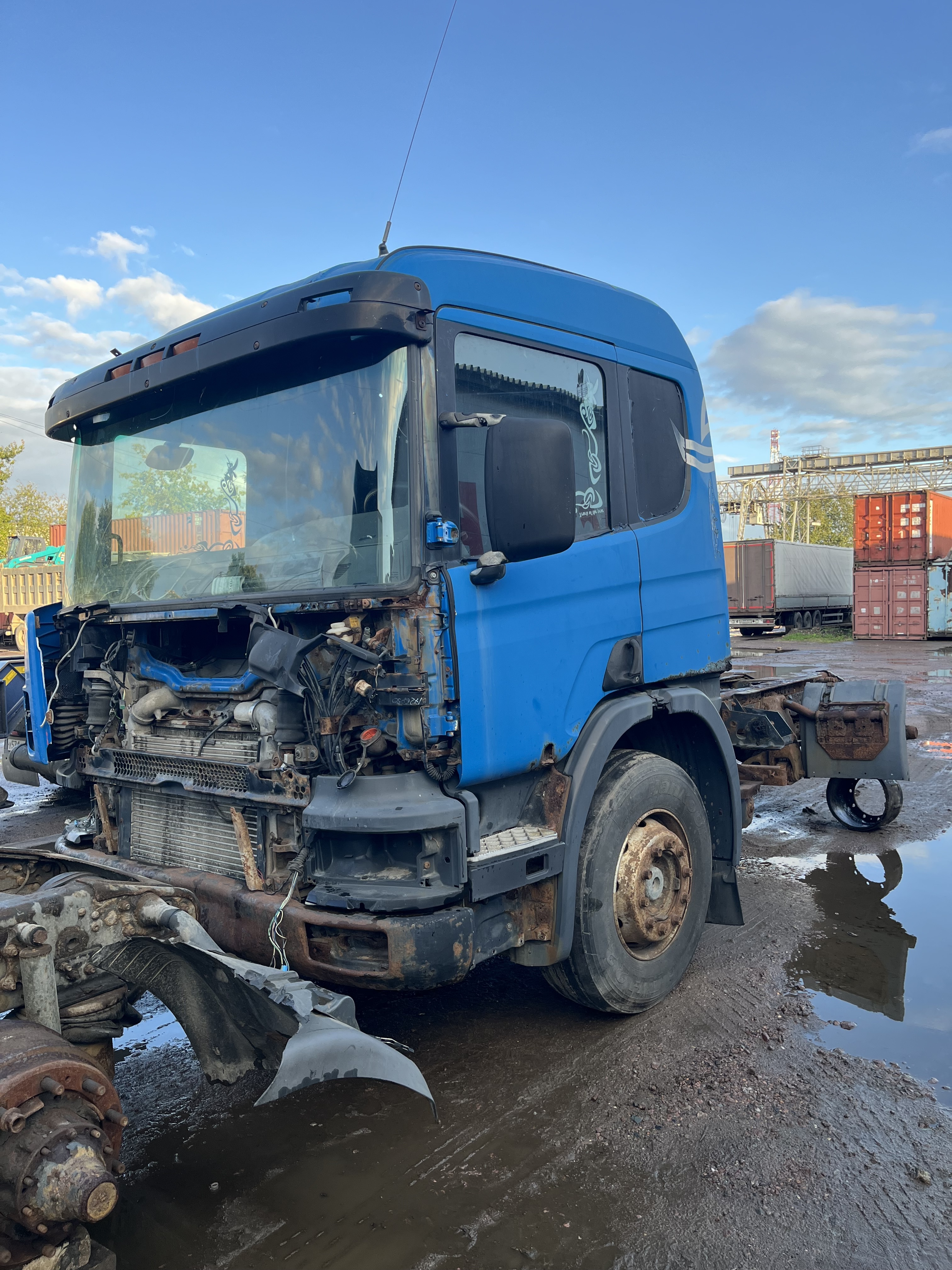 Scania 4 series 1996-2005, 2004 года, автомобиль в разборе