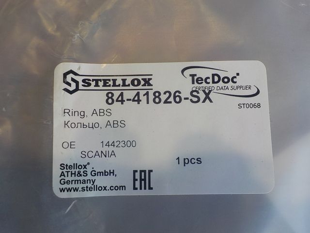 8441826SX STELLOX Кольцо ABS, фото 4