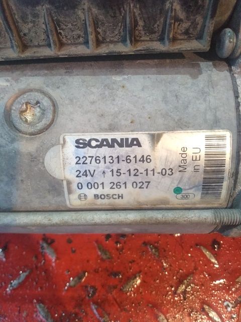 2276131 SCANIA Стартер, № XF234434, фото 4