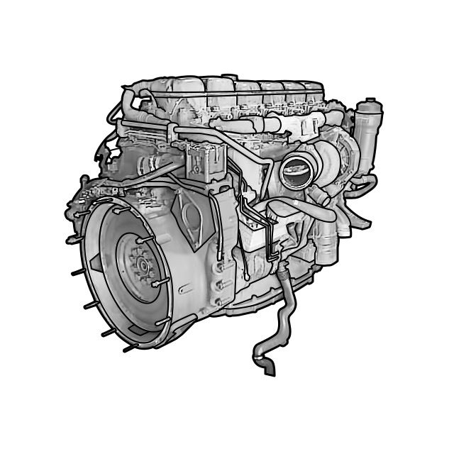 2582887 SCANIA Двигатель, XPI DC13, 148L01, № XF396389, фото 2