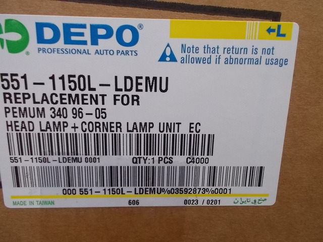 5511150LLDEMU DEPO Фара левая, фото 4