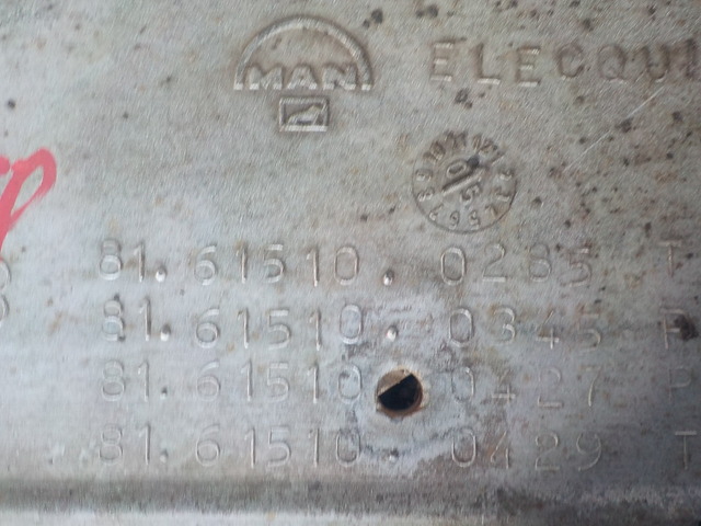 81615100285 MAN Продолжение кабины левое, № XF243079, фото 4