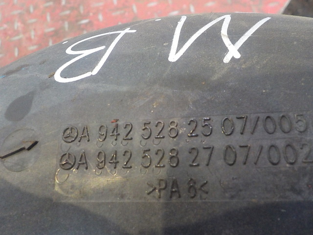 9425282507 MERCEDES Воздуховод, № XF257973, фото 4