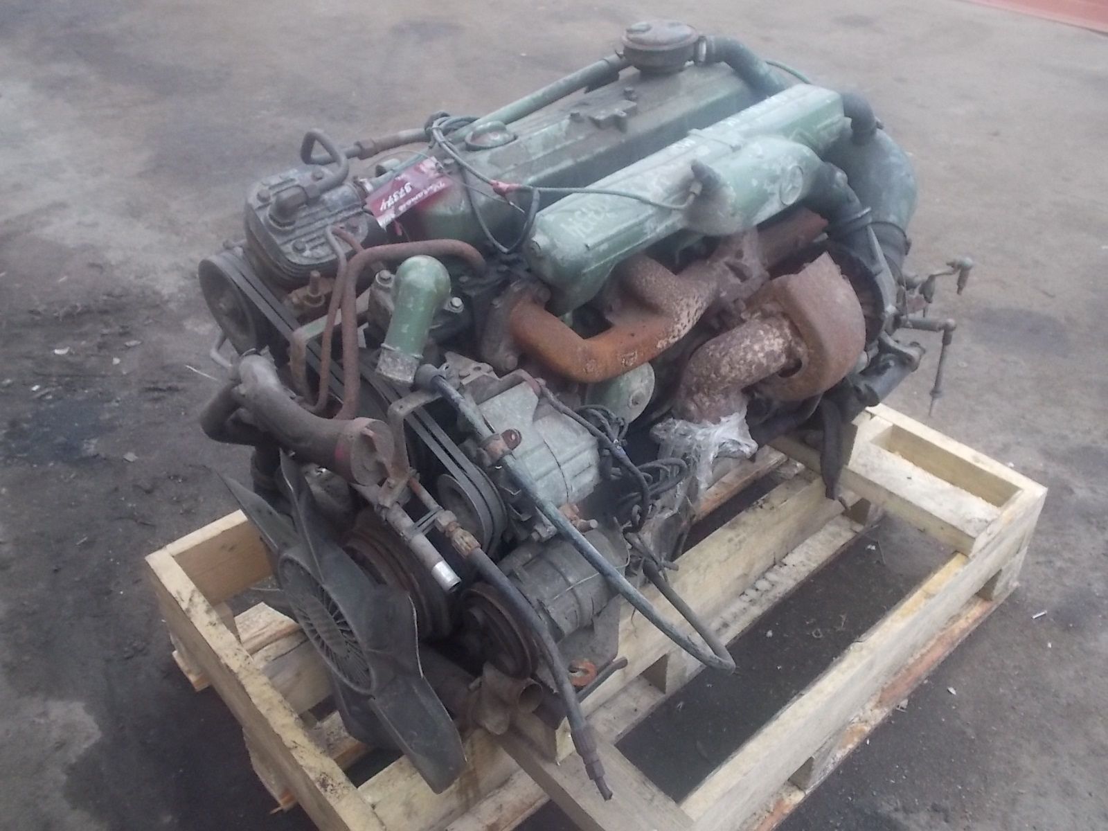 MERCEDES Двигатель, OM366, № XF37374, фото 3