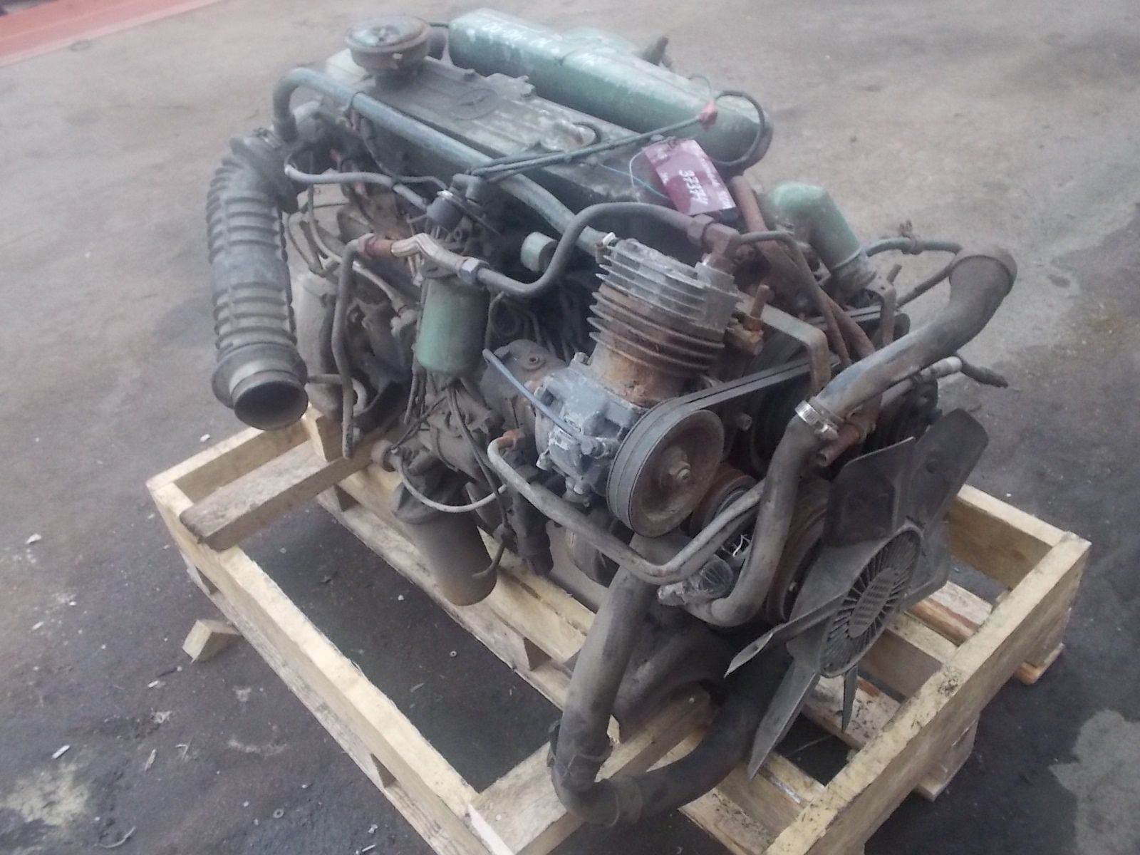MERCEDES Двигатель, OM366, № XF37374, фото 4