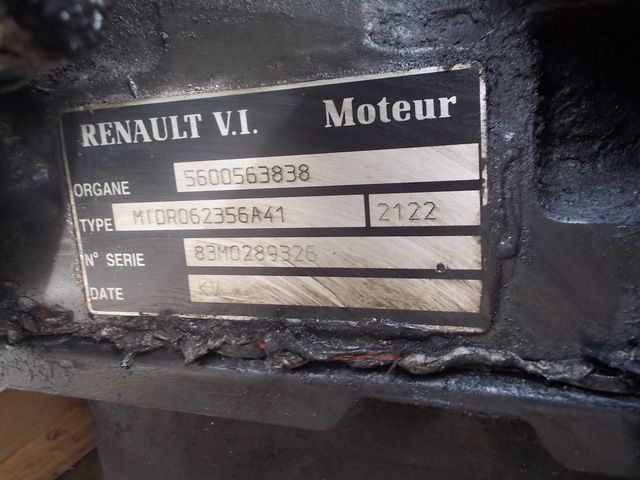 RENAULT Двигатель, MIDR, № XF74852, фото 5