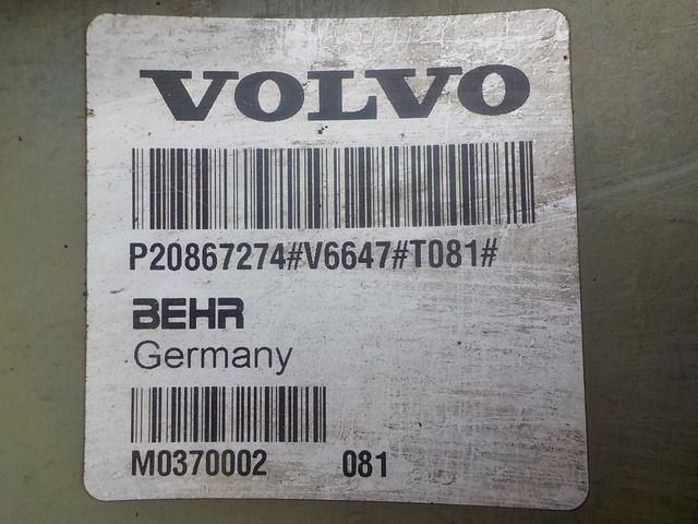 20867274 VOLVO Крыльчатка термомуфты, № XF145259, фото 3