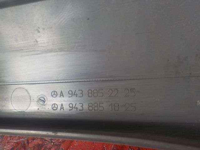 9438851825 MERCEDES Юбка бампера, № XF239918, фото 4