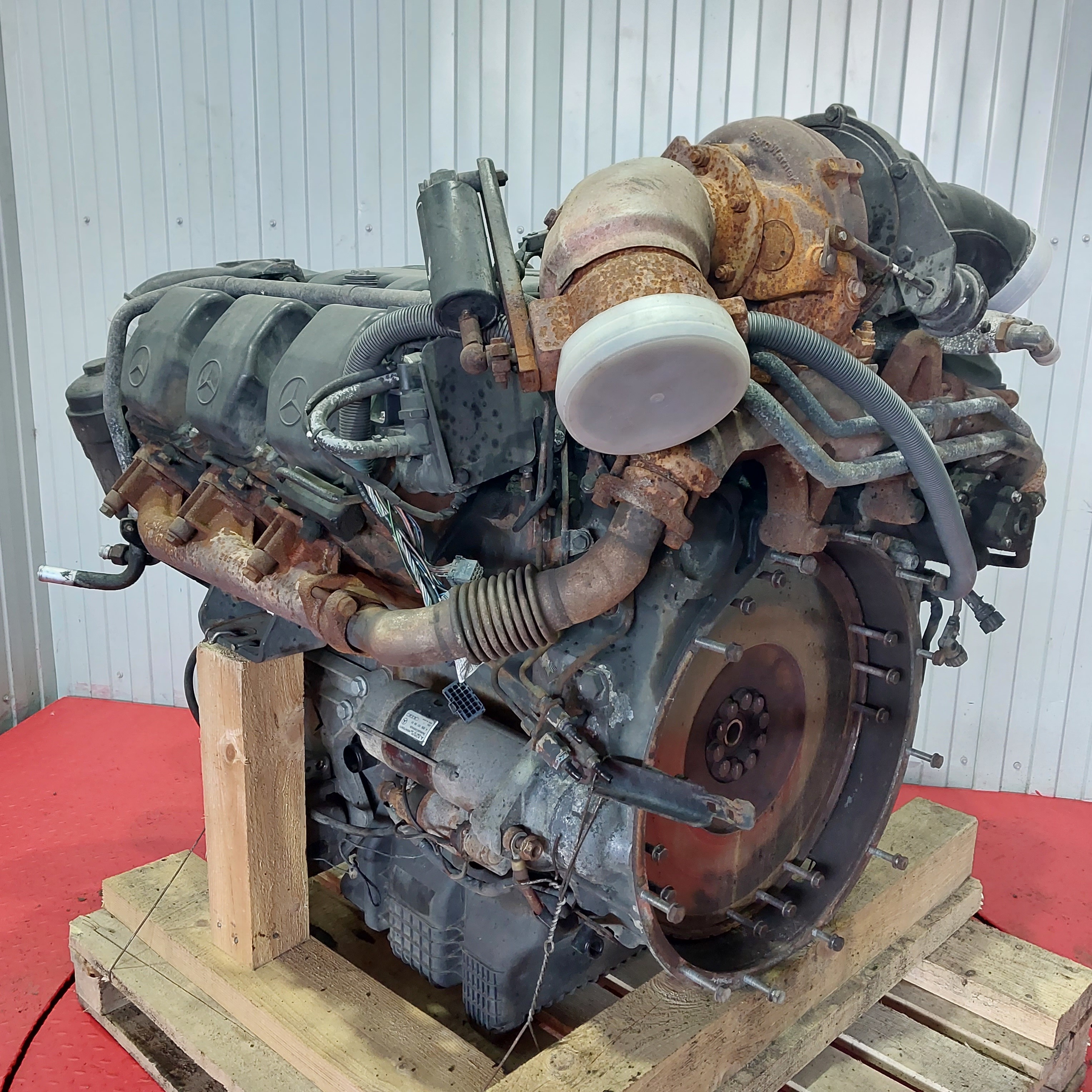 MERCEDES Двигатель, OM501, 440 hp, Euro5, № XF453895, фото 3