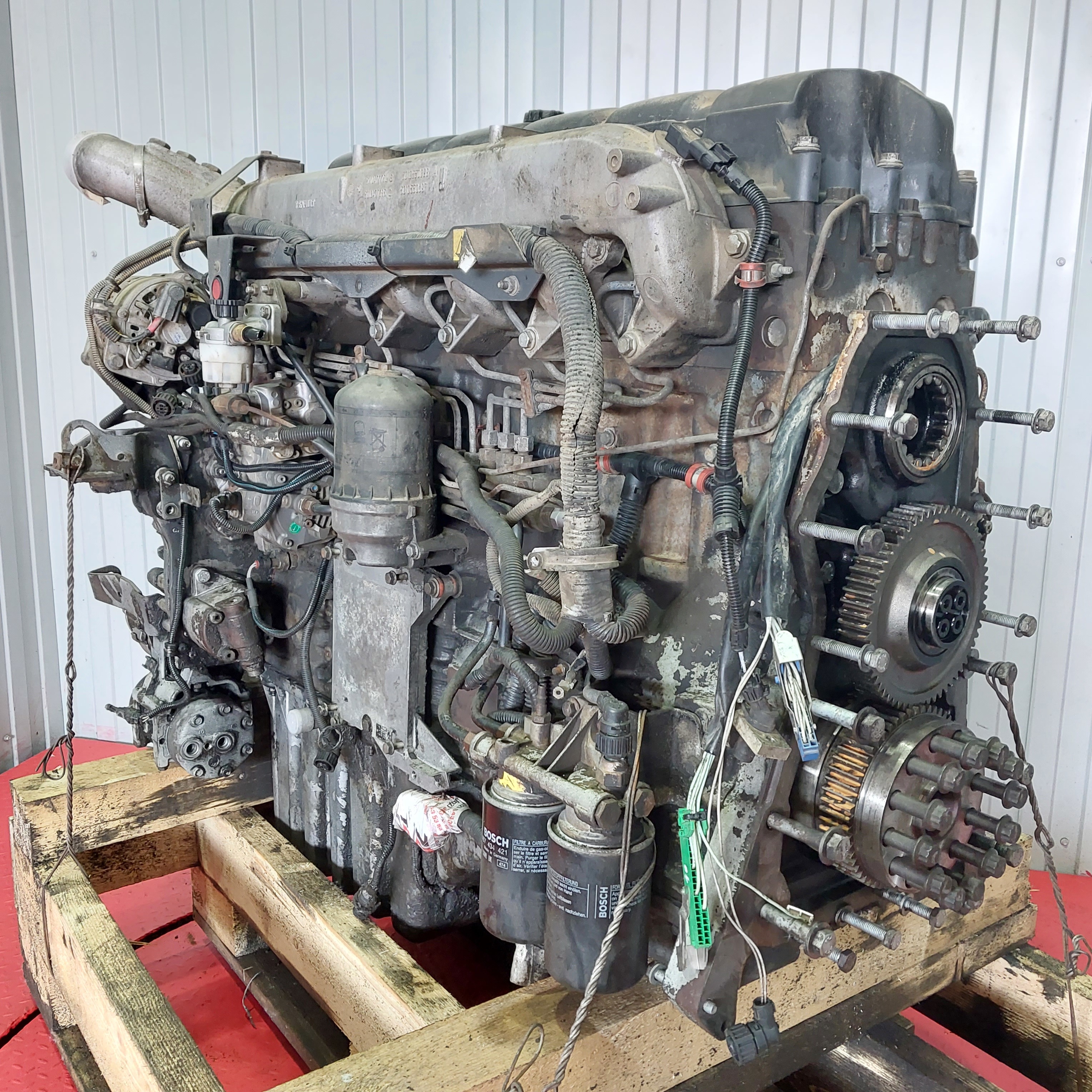 5001863227 RENAULT Двигатель, DCi11, № XF431107, фото 3