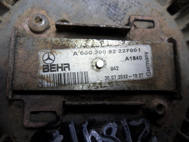 0002008222 MERCEDES Термомуфта, № XF218917, фото 4