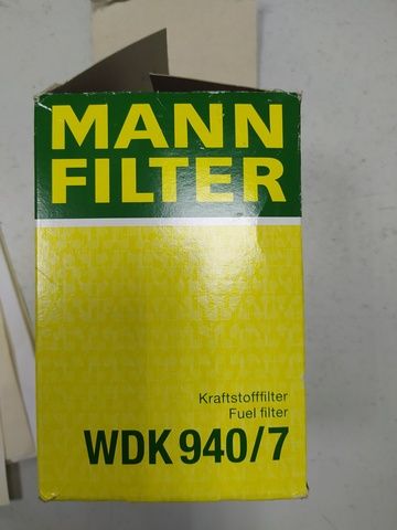 WDK9407 MANN-FILTER Фильтр топливный, фото 1